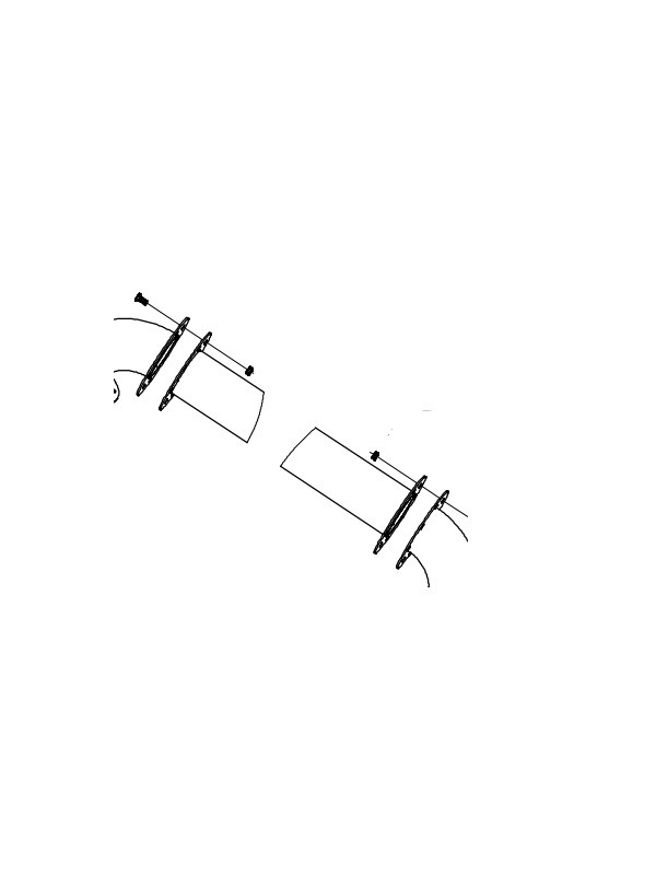 Соединительная деталь впускных колен бункера тип 1,8 м