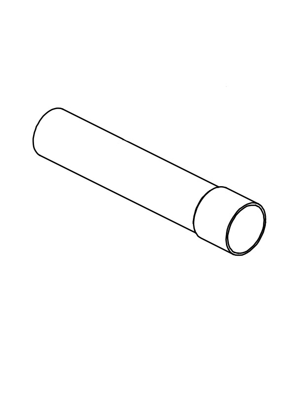Труба Novicor 3м диаметр 127 мм 